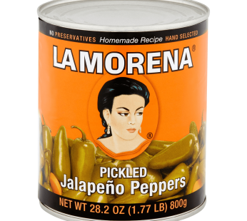 La Morena Whole Jalapeno Peppers 6 Lb