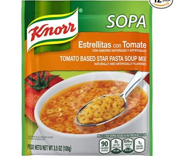 Knorr Letras con Tomate 3.5 oz