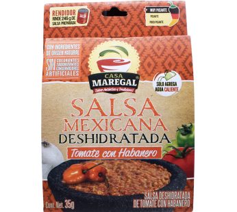 Salsa Deshidratada Tomate y Habanero