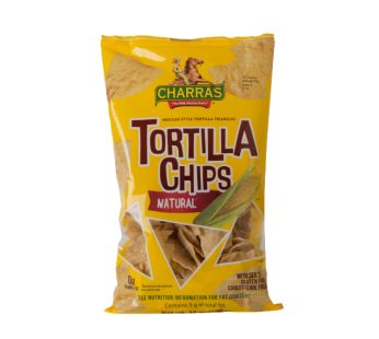 Charras Tortilas chips Regular 12.3 Onz