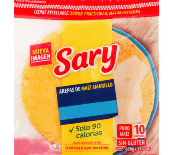 Sary Frozen Arepa de Maiz Blan Extrag