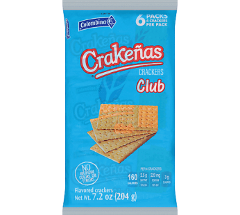 Colombina Crakena Ind Club 204 g