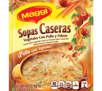 Maggi Soup Caseras C/ V /N 3.24oz