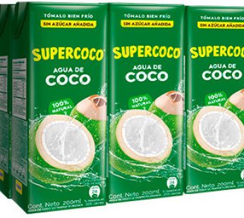 Super Supercoco Agua de Coco 200 ml