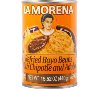La Morena Refried Bayo Beans 15.52 oz