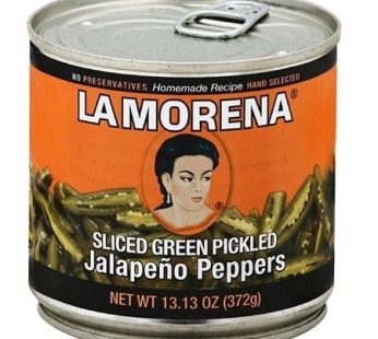La Morena Sliced Jal Peppers 13.13 oz