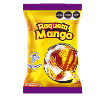Miguelito Raqueta Mango Enchilada 3un