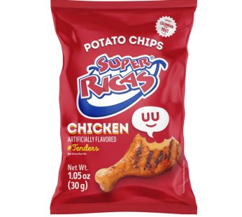 SuperRicas Chicken Potato Chips 300gr