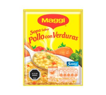 MaggiSopa De Pollo Verduras 73gr